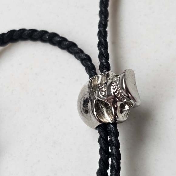 ALEXANDER MCQUEEN double skull braided rope bracelet adjustable - Picture 5 of 8